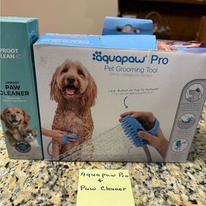 AquaPaw Pro Pet Grooming Tool - Blue